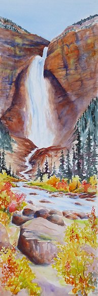 Image of art work “Takakkaw Falls”