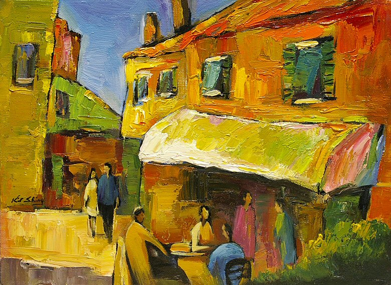 Image of art work “Morning in Burano”