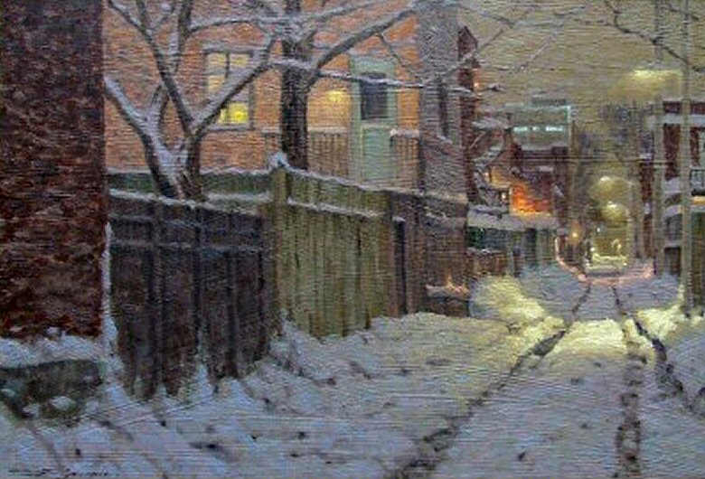Image of art work &ldquo;Ruelle la Nuit&rdquo;