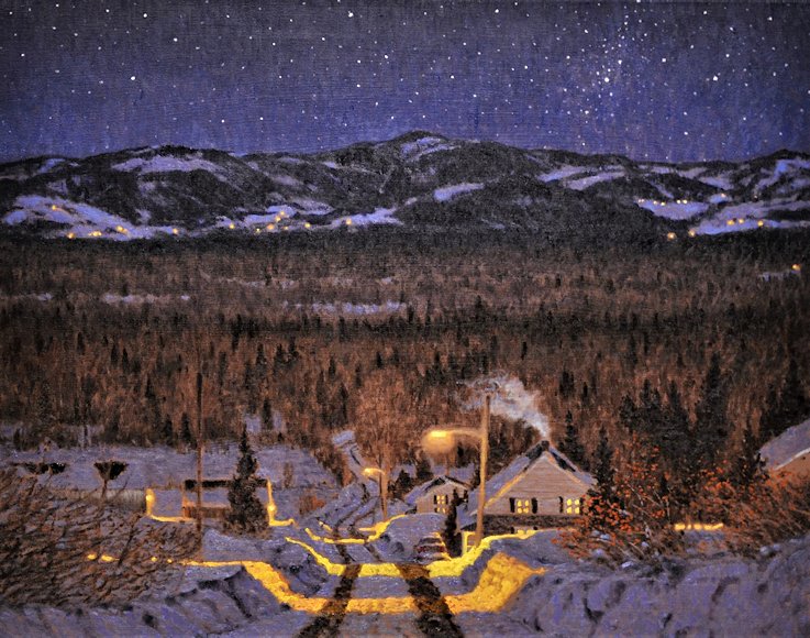 Image of art work &ldquo;Under the Stars Saint-Hilarion&rdquo;