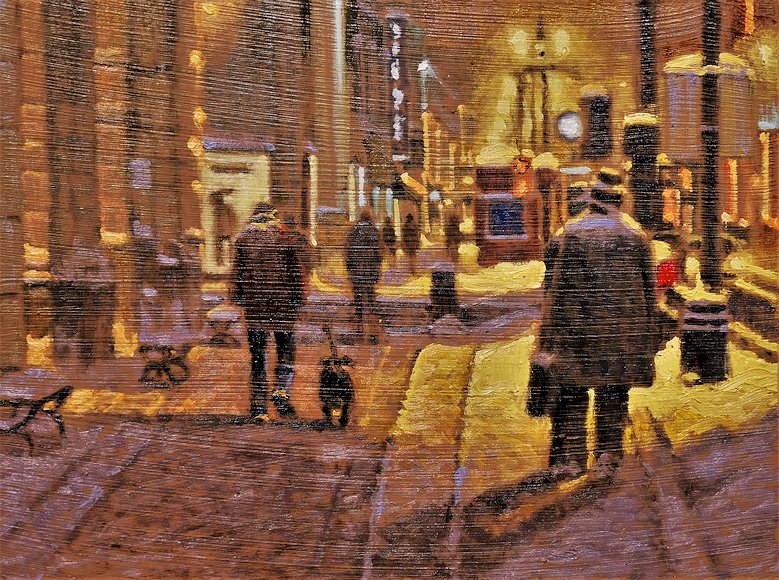 Image of art work &ldquo;Winter in Calgary&rdquo;
