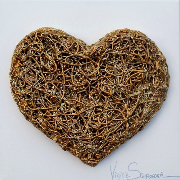 Image of art work “Gold Sweet Heart”