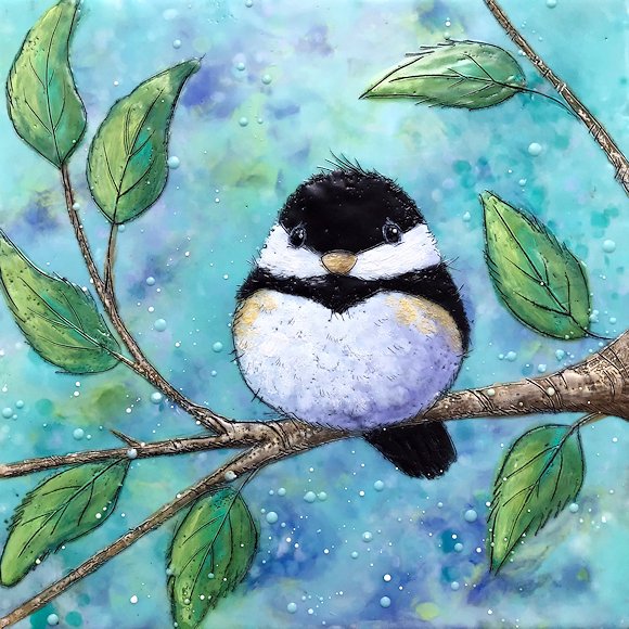 Image of art work “Chickadee-dee-dee 59”