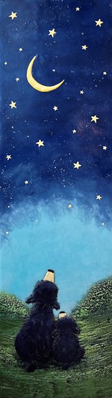 Image of art work “To the Moon and Past the Stars 31”