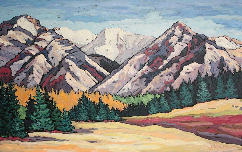 Image of art work “Mountainside”