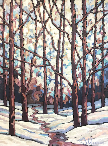 Image of art work “Winter Retreat”