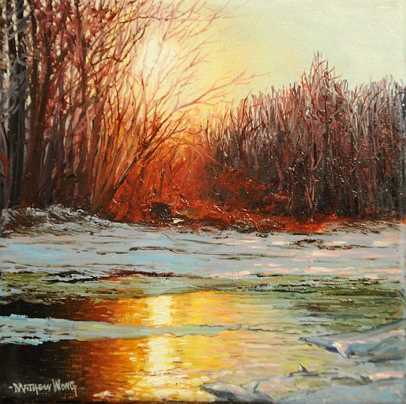 Image of art work “Morning Gold (Pincher Creek)”