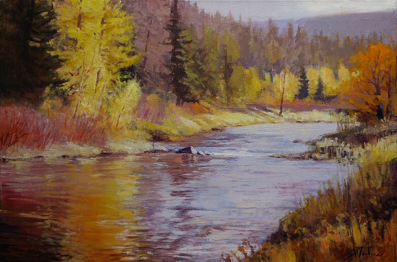 Image of art work &ldquo;Fall on the Crowsnest&rdquo;