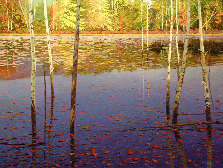 Image of art work “Fallen Leaves”