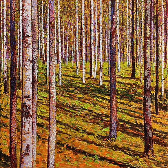 Image of art work “Amongst the Aspens”