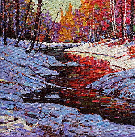 Image of art work “Autumn Snow Fall”