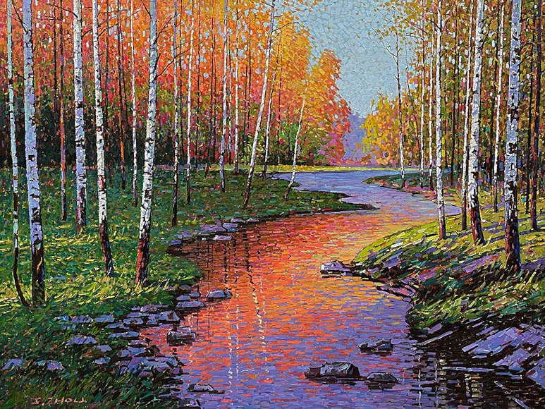 Image of art work “Glimmering Light”