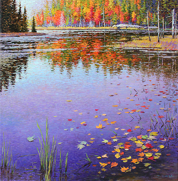 Image of art work “Pool After the Rain”