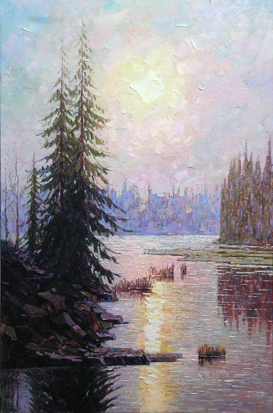 Image of art work “Setting Sun”