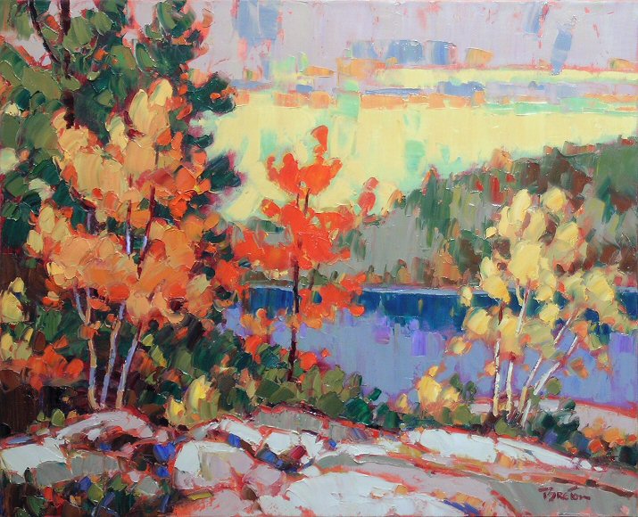 Image of art work &ldquo;La Gabelle (St. Maurice River)&rdquo;