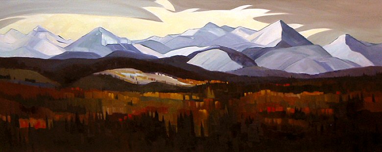 Image of art work &ldquo;Banded Peak Outlaw&rdquo;