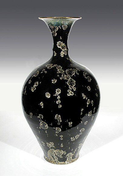 Image of art work &ldquo;Dark Star, Gold Accents&rdquo;