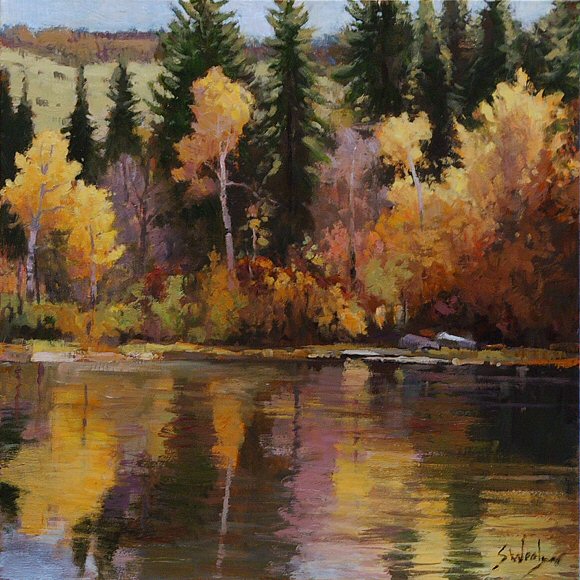 Image of art work &ldquo;Lees Lake Castle River Road&rdquo;