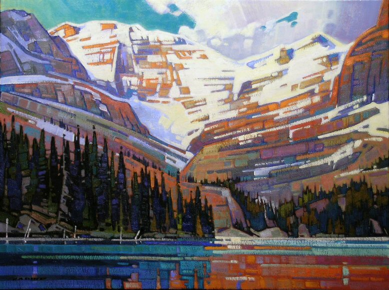 Image of art work &ldquo;Morning Glory - Lake O
