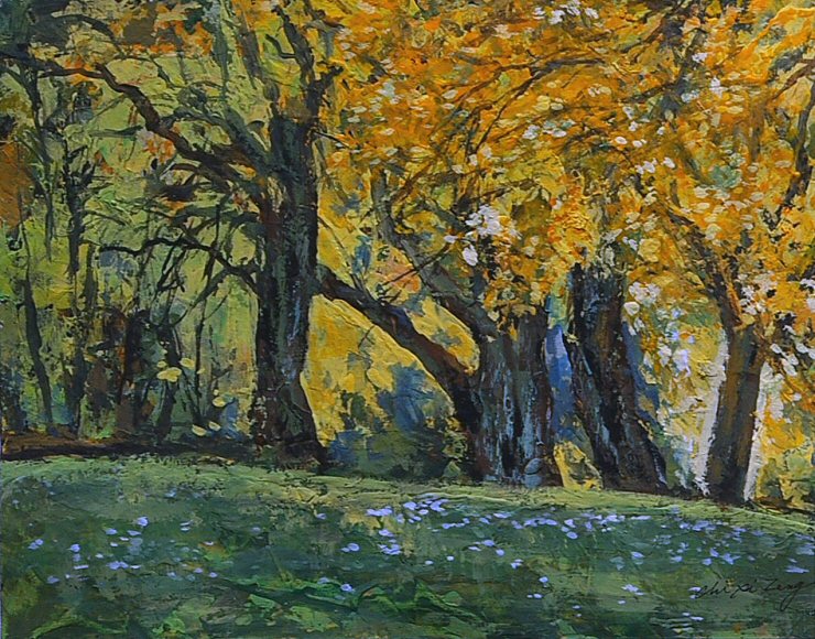 Image of art work &ldquo;Golden Fall&rdquo;